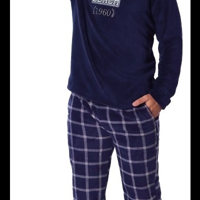 Pijama Homem - refª 70035 DL coralina (inverno 2025)
