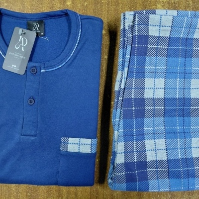 Pijama Homem interlock - refª 25454 - R&A (inverno 2025)