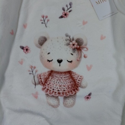 Pijama senhora ref 8455 Mira - micro polar - (inverno 2025)