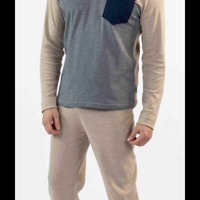 Pijama de homem refª8485 interlock - Mira (inverno 2025)