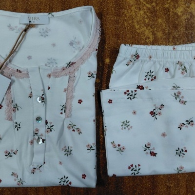Pijama de calção  senhora ref 8465MS Mira (verão 2026)