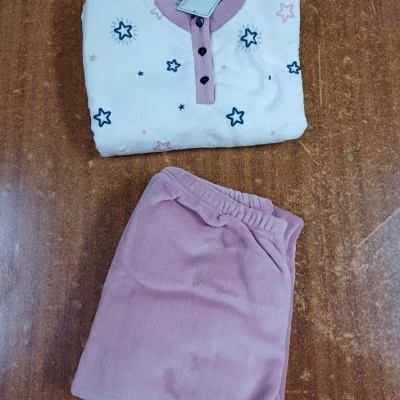 Pijama de senhora - coralina (inverno)