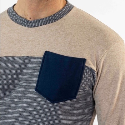 Pijama de homem refª8485 interlock - Mira (inverno 2025)