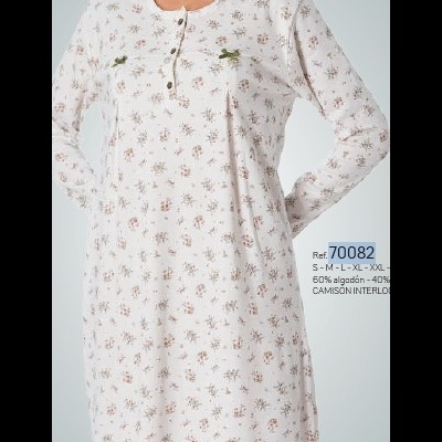Camisa de Dormir - refª 70082 - DL (inverno 2025)