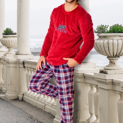 Pijama Homem - refª 60036/7 DL coralina (inverno)