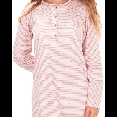 Camisa de Dormir - refª 25263 - jersey - R&A (inverno 2025)