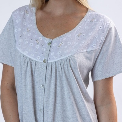 Camisa de Dormir - refª 3317MS - 100% algodão - Mira (verão 2026)