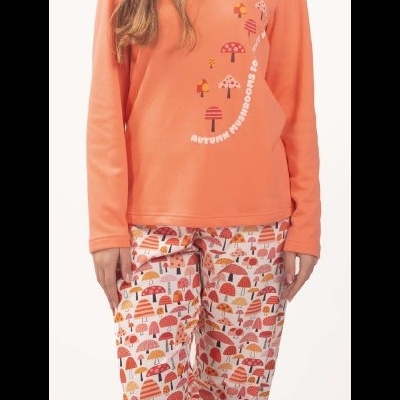 Pijama Senhora interlock - refª 26351 - R&A (inverno 2026)
