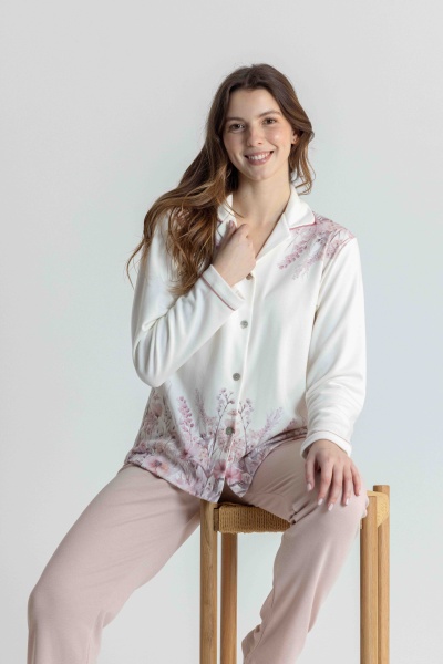 Pijama senhora ref 8567 Mira - (inverno 2026)