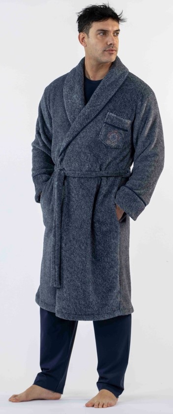 Robe Homem micropolar - Refª 9114DS - Mira (inverno 2025)