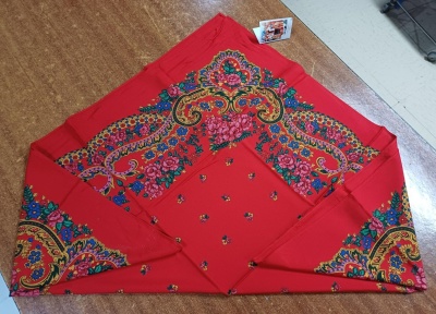 Lenço regional minhota sem franja