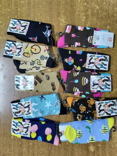 Meia Funny Sock - CD - tamanho 39-44