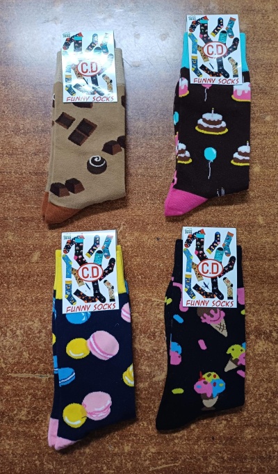 Meia Funny Sock - CD - tamanho 39-44