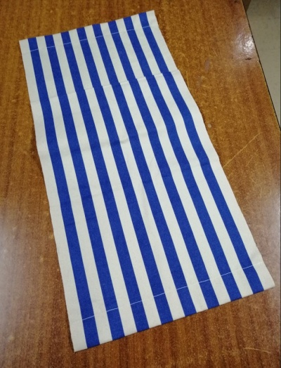 Forra de espreguiçadeira - lona 100% algodão