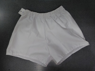 Calção de desporto - branco com bolso