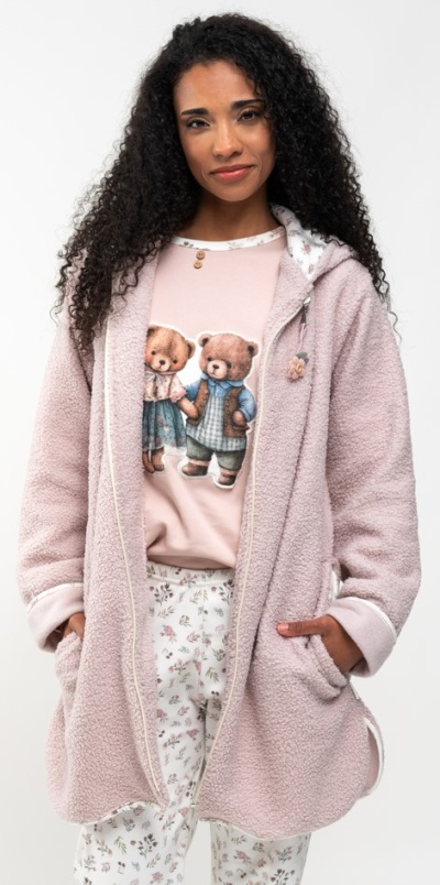 Robe senhora - Mira - refª 7030MW - Sherpa Soft Teddy (Inverno)