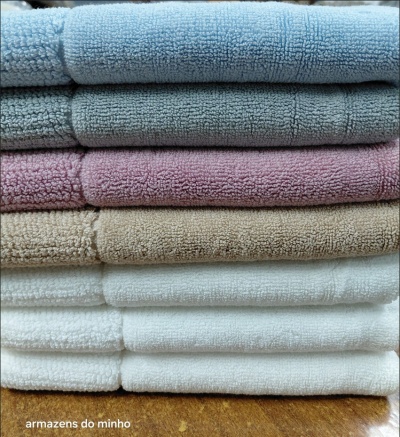 Tapete saída de banho -  50x80 - 1000g/m2 - 100% algodão -Torres Novas