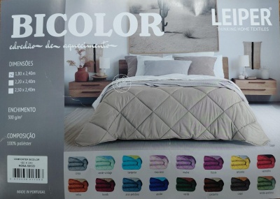 Edredão bicolor - 300g/m2