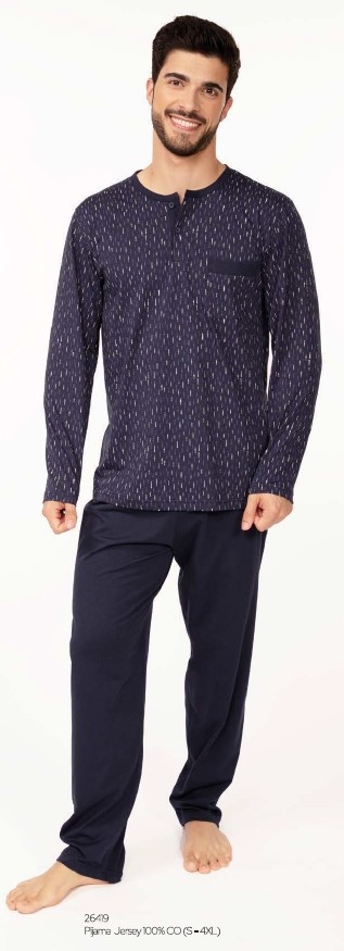 Pijama de homem refª26419 - R&A (verão 2026)