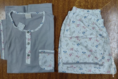Pijama de calção pirata senhora ref 5415 Desana  (verão 2026)