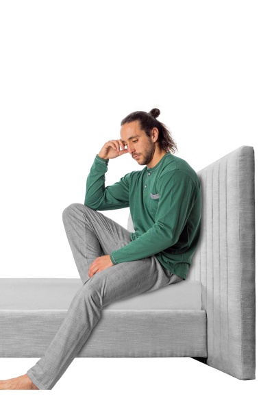 Pijama Homem - refª 60020 -DL - 100% Algodão (inverno)