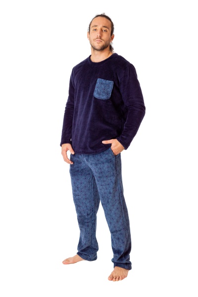 Pijama Homem - refª 60036/7 DL coralina (inverno)