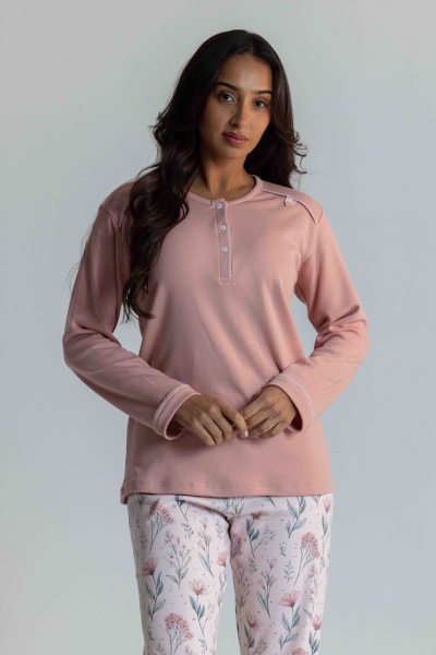 Pijama senhora ref 8563 Mira - (inverno 2026)