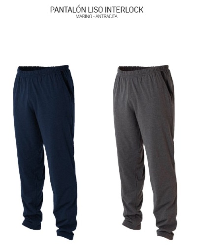 Calça de pijama homem DL ref 70036 - interlock cardado (inverno 2025)