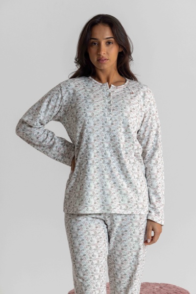 Pijama senhora ref 8546 Mira - (inverno 2026)