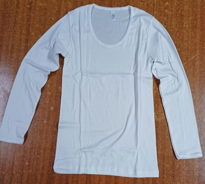 Camisola interior senhora c/manga simples (inverno)