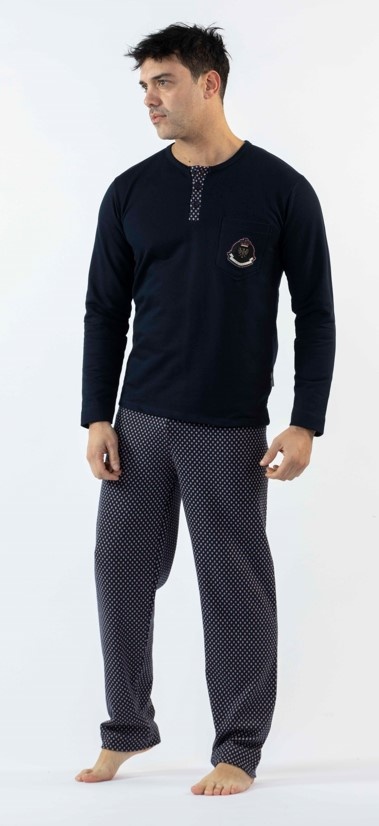 Pijama de homem refª8487 interlock - Mira (inverno 2025)