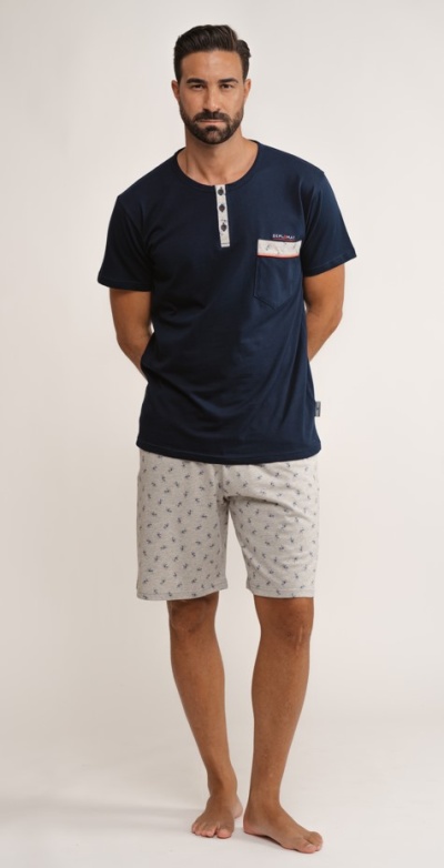 Pijama de homem calção refª8158DS - Mira (verão)