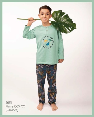 Pijama criança - refª 26511 - R&A (verão 2026)