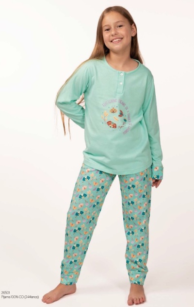 Pijama criança - refª 26501 - R&A (verão 2026)