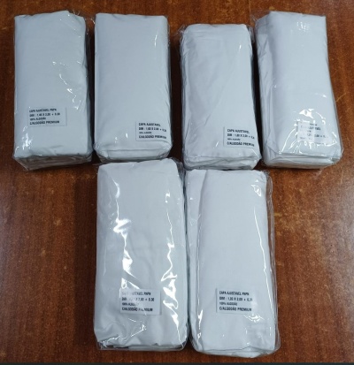 Capa lençol branco 100% algodão