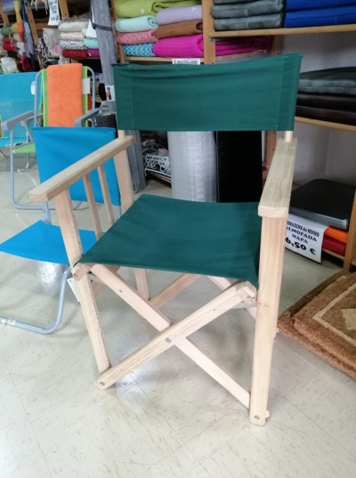 Cadeira de Realizador madeira e lona