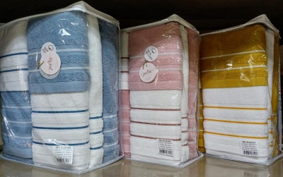 Jogo de banho - 100% algodão 550gm/m2 refª B-Listas