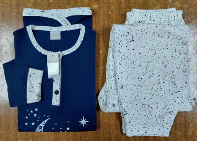 Pijama Senhora cardado - refª 5249 - Desana (inverno 2025)