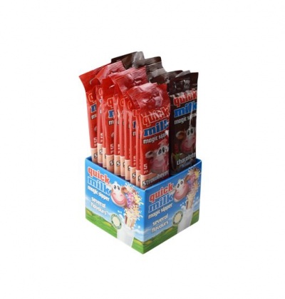 Quick Milk 5 - Megapack Choco-Morango - 20 unidades