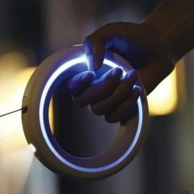 Trela RetrátiL Led Recarregável