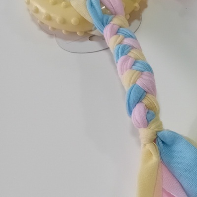 Arco mordedor com fita P/Cão