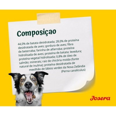 Josera  Ração Seca sem Cereais para Cão Puppy - Frango e Batata
