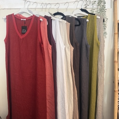 Vestido decote V