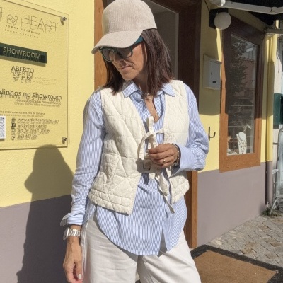 Colete Bombazine com Lacinhos