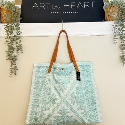 Saco de Verão Verde Água