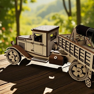 Camião Semi-reboque Vintage