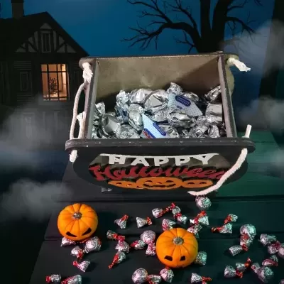 Caldeirão para doces Halloween