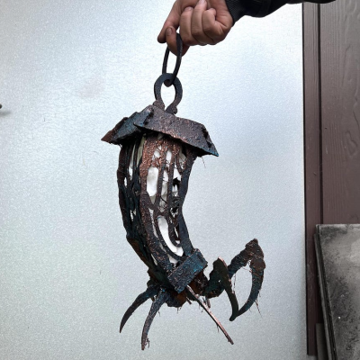 Porta-Velas Aranha Halloween