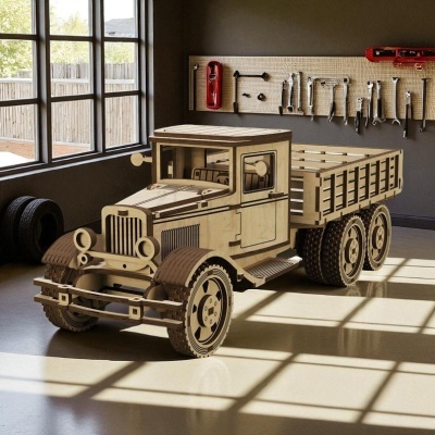 Camião clássico de carga