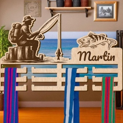 Placa organizadora de medalhas